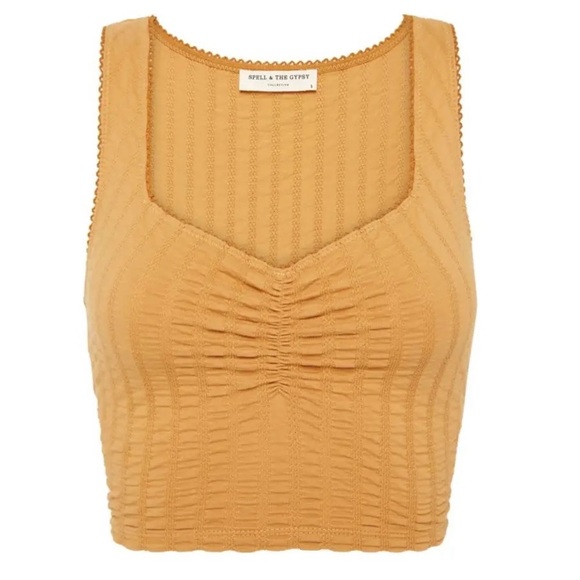 SET Spell Bonnie Organic Cotton Crop and Midi Skirt - Picture 4 of 16